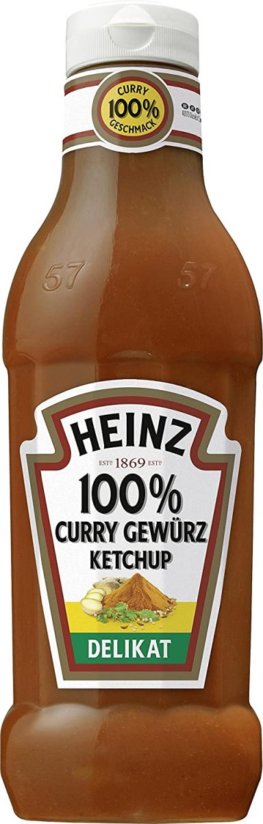 Heinz- Curry Gewuerz Ketchup (Delikat) 590ml | European Grocery