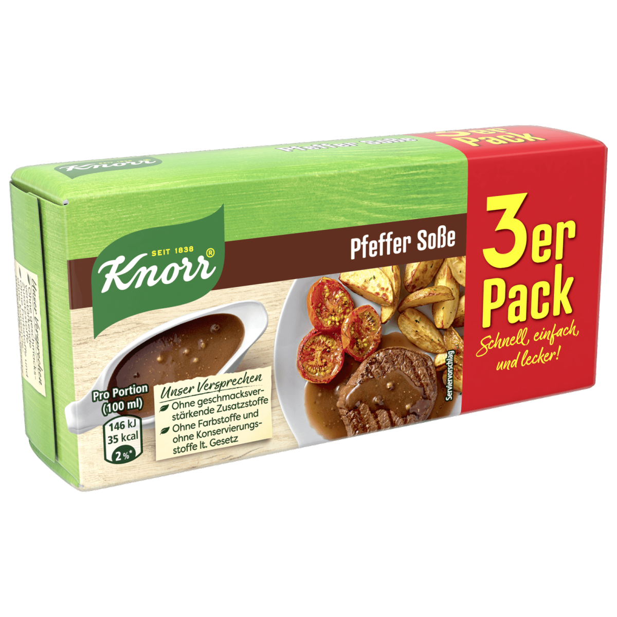 Knorr- Pepper Sauce Mix (Pfeffer sosse) 3 Pack 2.43oz/69g | European ...