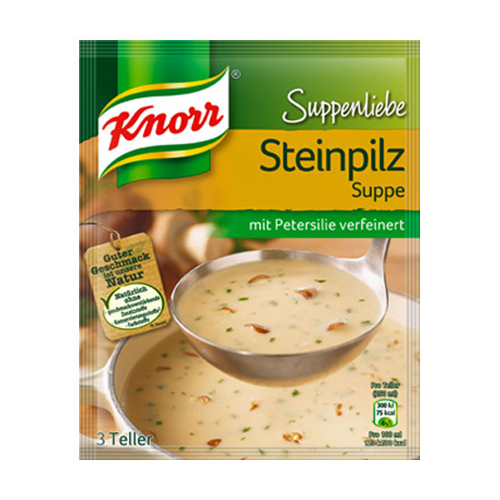 Steinpilz Suppe Soup) Knorr Suppenliebe- (Mushroom | European Grocery