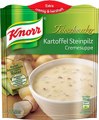 | Soup) Mushroom Suppe European Knorr Kartoffel Grocery Steinpilz (Potatoe Feinschmecker- Porcini